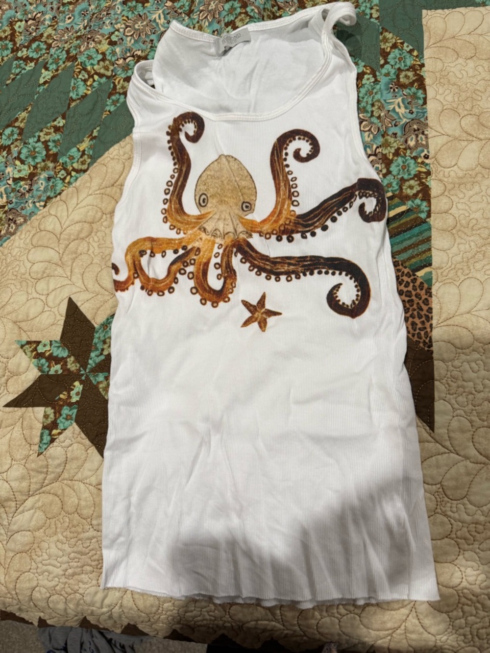 Ragabond studio octopus tank top like new XL